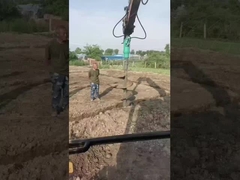 เครื่องเจาะแบบใหม่ สไพร่ ไฮดรอลิก อูเกอร์เจาะเครื่องที่ทําในประเทศจีน