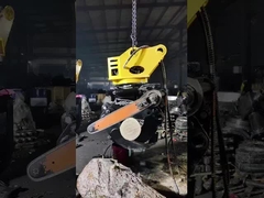 ขายร้อน Excavator จับ Saw Tree เครื่องตัดไม้ จับ Clip ตัดไม้