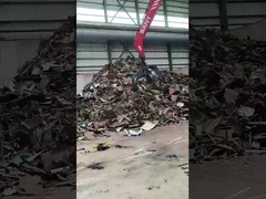 อุปกรณ์ขุดใช้ Lotus Grapples ไฮดรอลิก Lotus หนักงานจับสําหรับหินขยะ