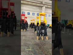 Excavator Mechanical Rock Grapple Mechanical Grab จับหมุน จับหมุน