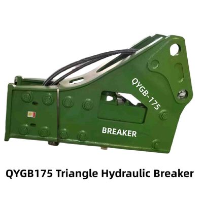 ประเภทด้านหน้า ไฮดรอลิกบราคเกอร์ฮาเมอร์ QYGB175 สําหรับเครื่องขุด 40-55 ตัน