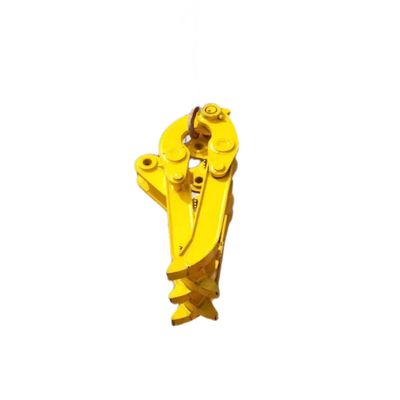 Mechanical Excavator Rock Grapple Rotating จําเป็นต้องถอนแขนการสนับสนุน