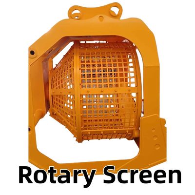Excavator Rotary Screen Bucket Sieve Bucket ปรับแต่งตามความต้องการ