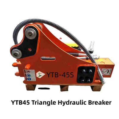 YTB45 แบบสามเหลี่ยม ไฮดรอลิกบราคเกอร์ มวย 45 ชิเซลชุด 1.2-3.0 ตัน