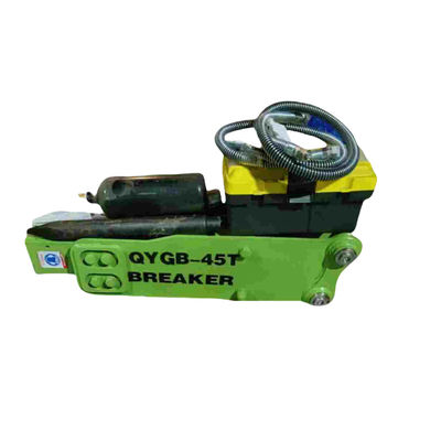 ประเภทสูงสุด ไฮดรอลิกบราคเกอร์ Excavator ติดต่อ 45MM Chisel สําหรับ 1.2-3.0 ตัน