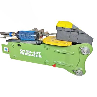 QYGB53 ไฮดรอลิก Breaker Hammer Top Type 53MM Chisel สําหรับเครื่องขุด 3-5 ตัน