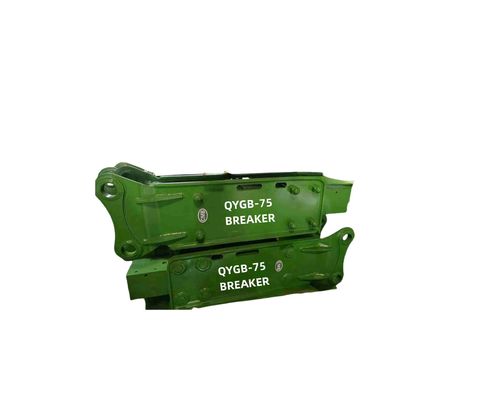 QYGB75 แบบสูงสุด ไฮดรอลิกบราคเกอร์ฮามเมอร์ 75 ชิเซล ชุด 6.0-8.0 ตัน