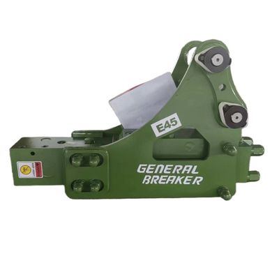 QYGB45 สามเหลี่ยม ไฮดรอลิก Breaker Hammer 45 Chisel สําหรับ 1.2-3.0 ตัน Excavator