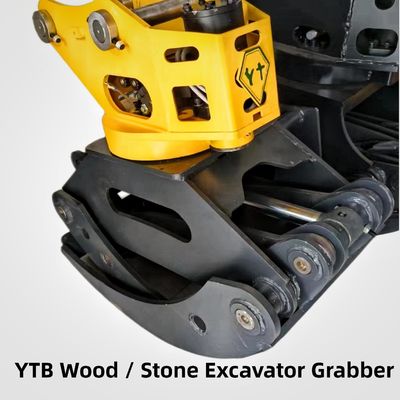 YTB เครื่องขุดไม้ / หิน เครื่องจับไฮดรอลิกและอิเล็กทรอนิกส์ สําหรับการขุด